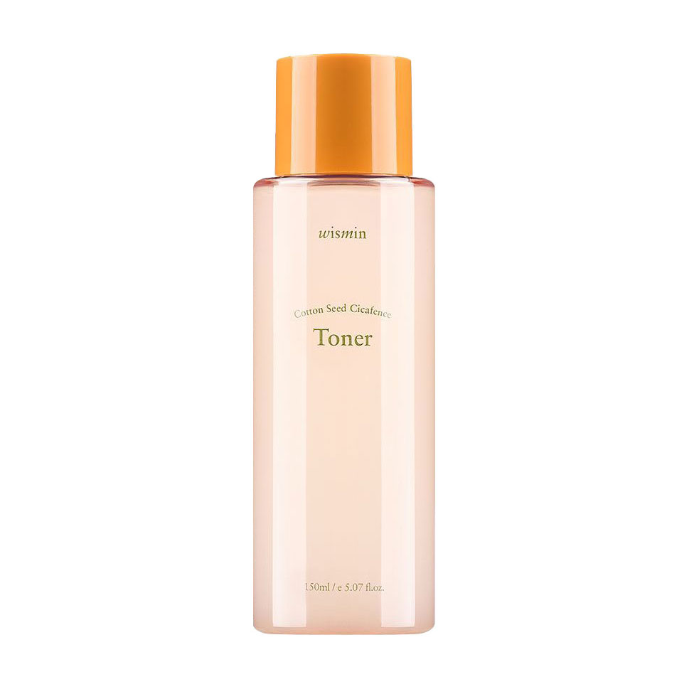 Уцінка! Заспокійливий тонер для обличчя Wismin Cotton Seed Cicafence Toner з екстрактом насіння бавовни, 150 мл